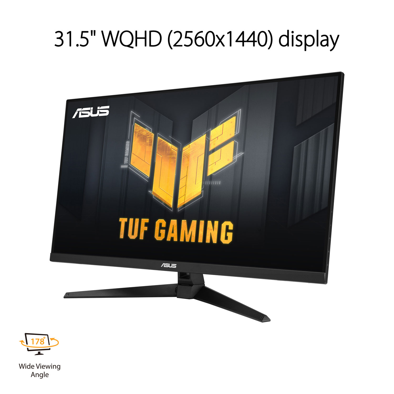 Moniteur de jeu DEL FreeSync VA WQHD 1440p 170 Hz 1 ms 31,5 po TUF d'ASUS