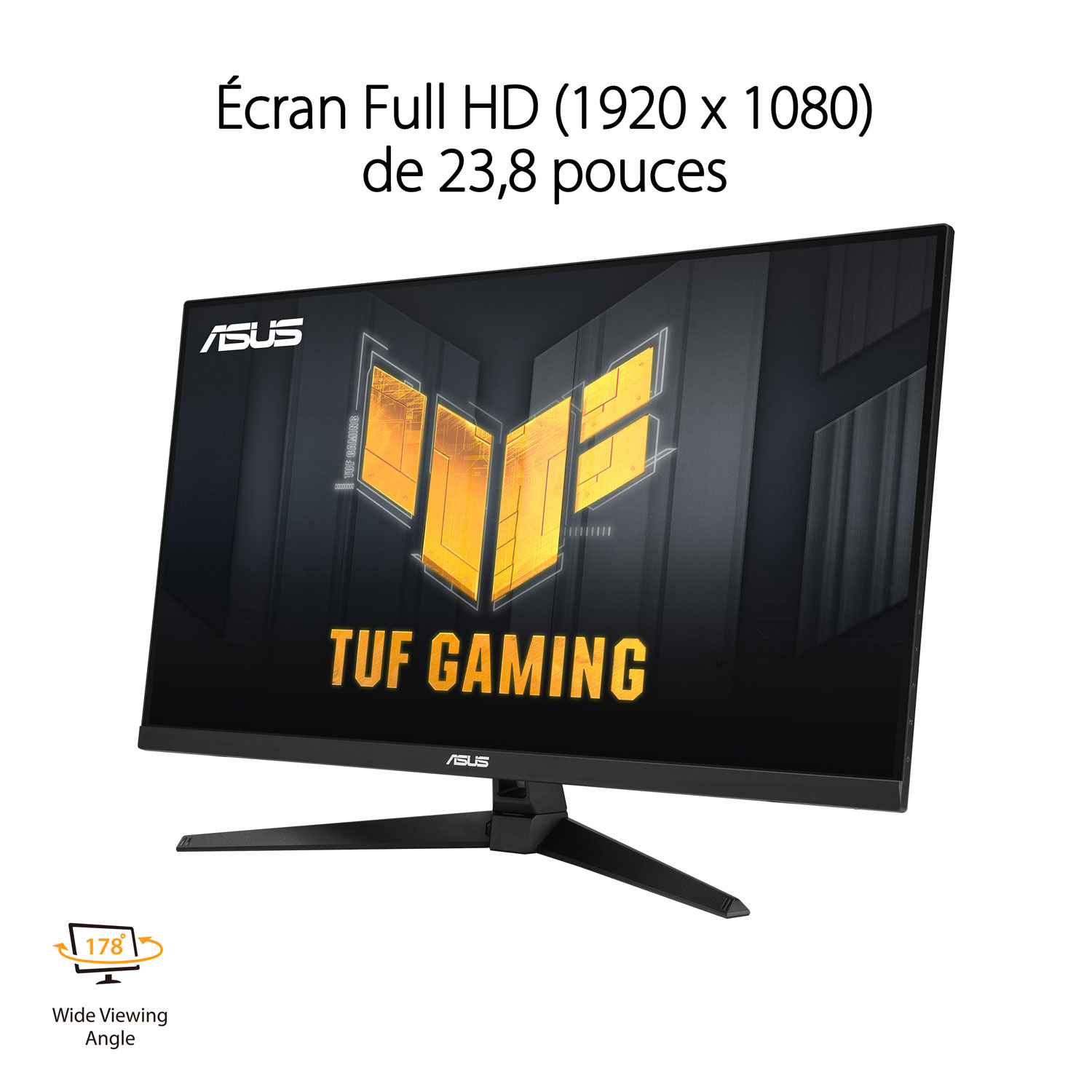 Moniteur de jeu DEL FreeSync VA WQHD 1440p 170 Hz 1 ms 31,5 po TUF d'ASUS