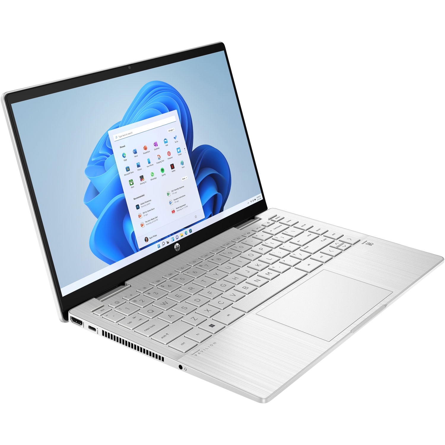 HP Pavilion x360 14" Touchscreen 2-in-1 Laptop - Natural Silver (Intel Core i5-1235U/512GB SSD/8GB RAM/Windows 11) - Brand new