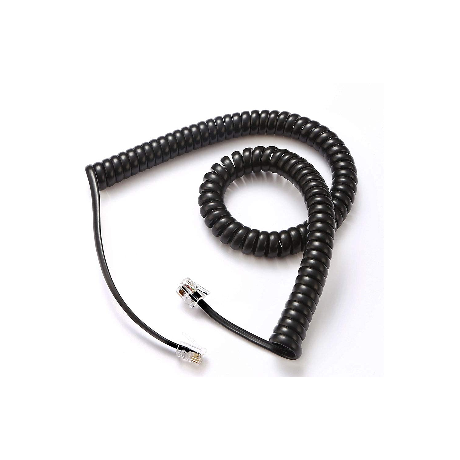 Cordon téléphonique, 2 pièces, cordon téléphonique, câble de combiné, câble de combiné téléphonique Landline, câble RJ9 4P4C 3 m/10 pi