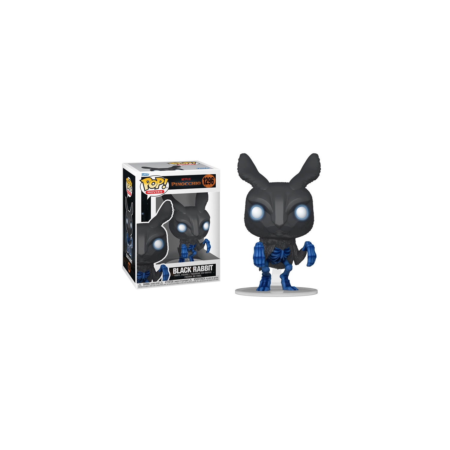 Funko Pop! Movies Pinocchio Vinyl Figure Black Rabbit #1296