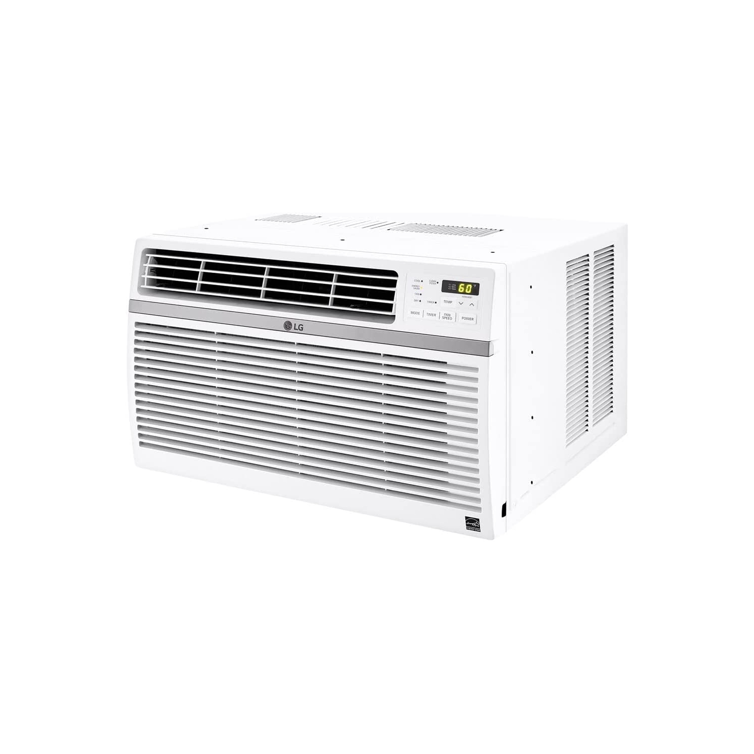 Climatiseur de fenêtre LG 12 000 BTU, refroidit 550 pieds carrés., fonctionnement silencieux, télécommande, 3 vitesses de refroidissement, 115 V