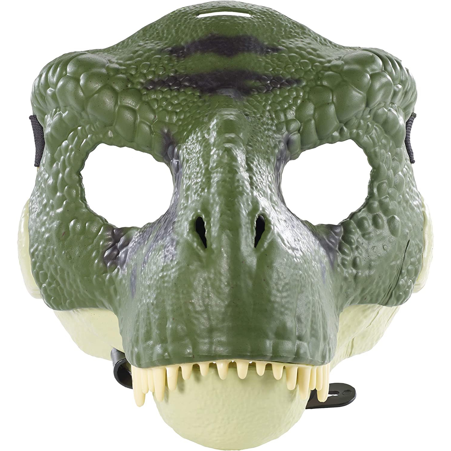 Masque de dinosaure universel inspiré du film Jurassic World de Mattel avec mâchoire qui s’ouvre