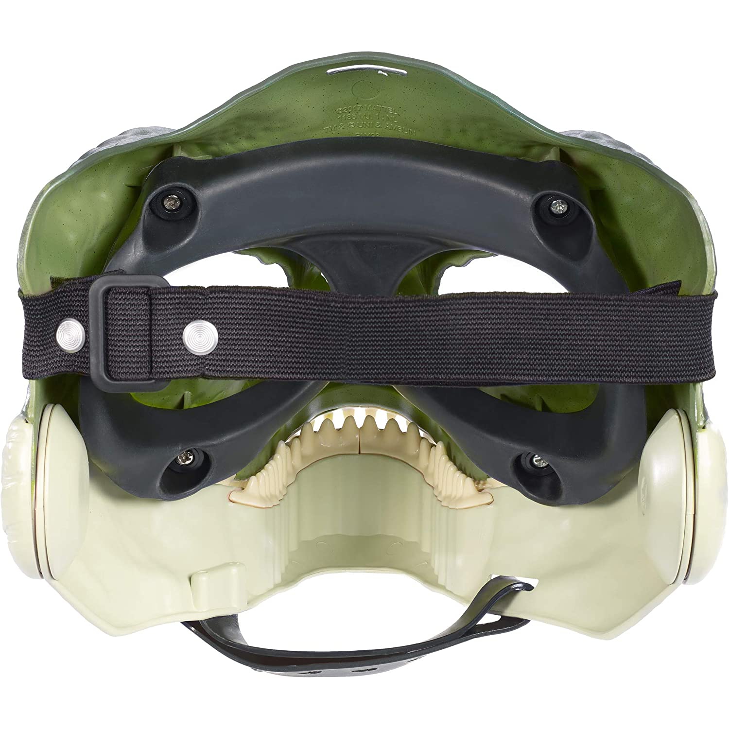 Masque de dinosaure universel inspiré du film Jurassic World de Mattel avec mâchoire qui s’ouvre