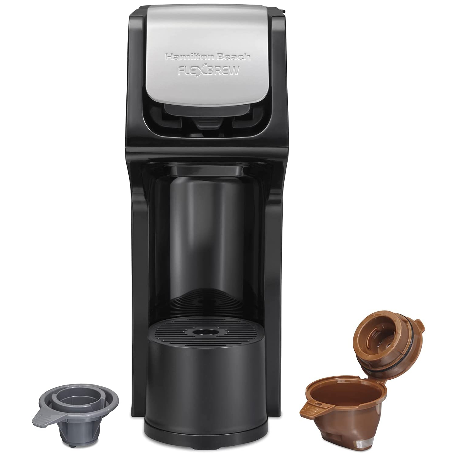 Remis à neuf – cafetière hybride FlexBrew 49900C pour une tasse de Hamilton Beach