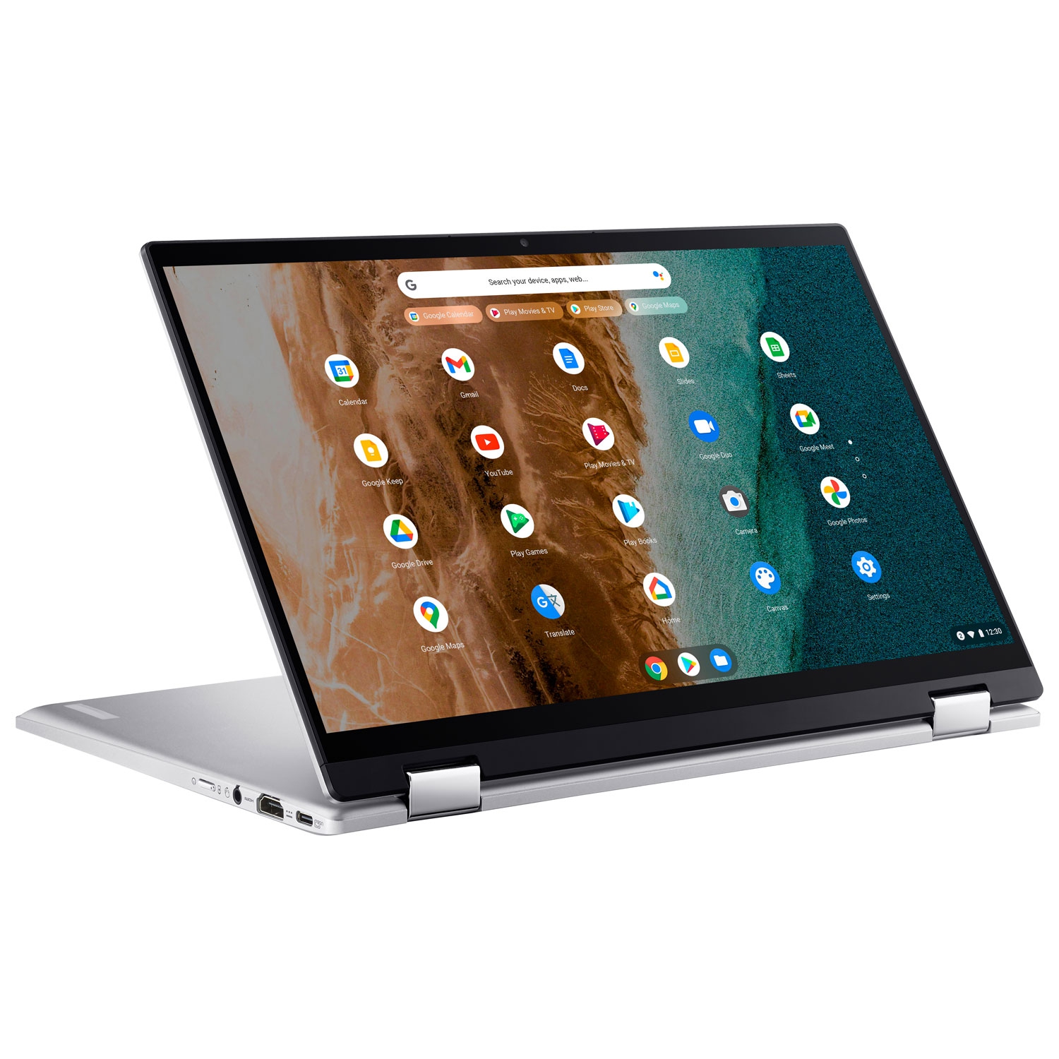 Acer Spin 14" Touch 2-in-1 Chromebook (Intel Core I3-1110G4/8Gb RAM/256Gb SSD/Chrome OS) - Refurbished (Excellent) w/ 1 Year Warranty