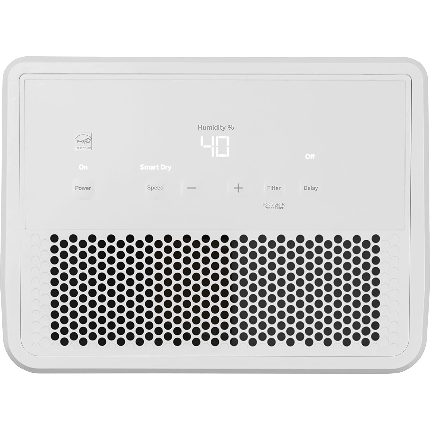 Déshumidificateur portable intelligent GE 35 pt pour chambre, sous-sol et garage ou pièces jusqu'à 3000 pieds carrés, idéal pour les zones à forte
