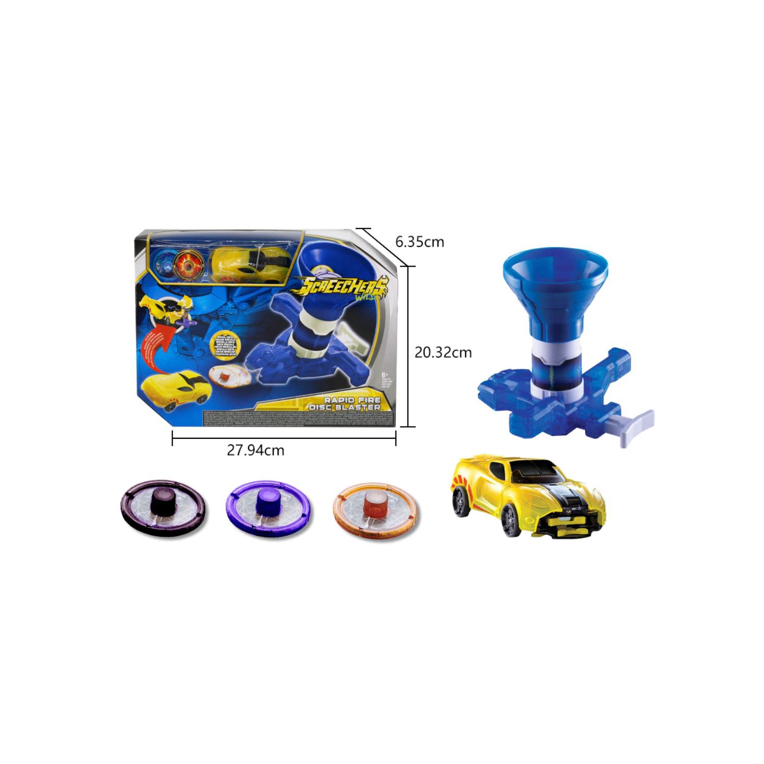 Véhicule Screezers Wild Rapid Fire Disc Blaster