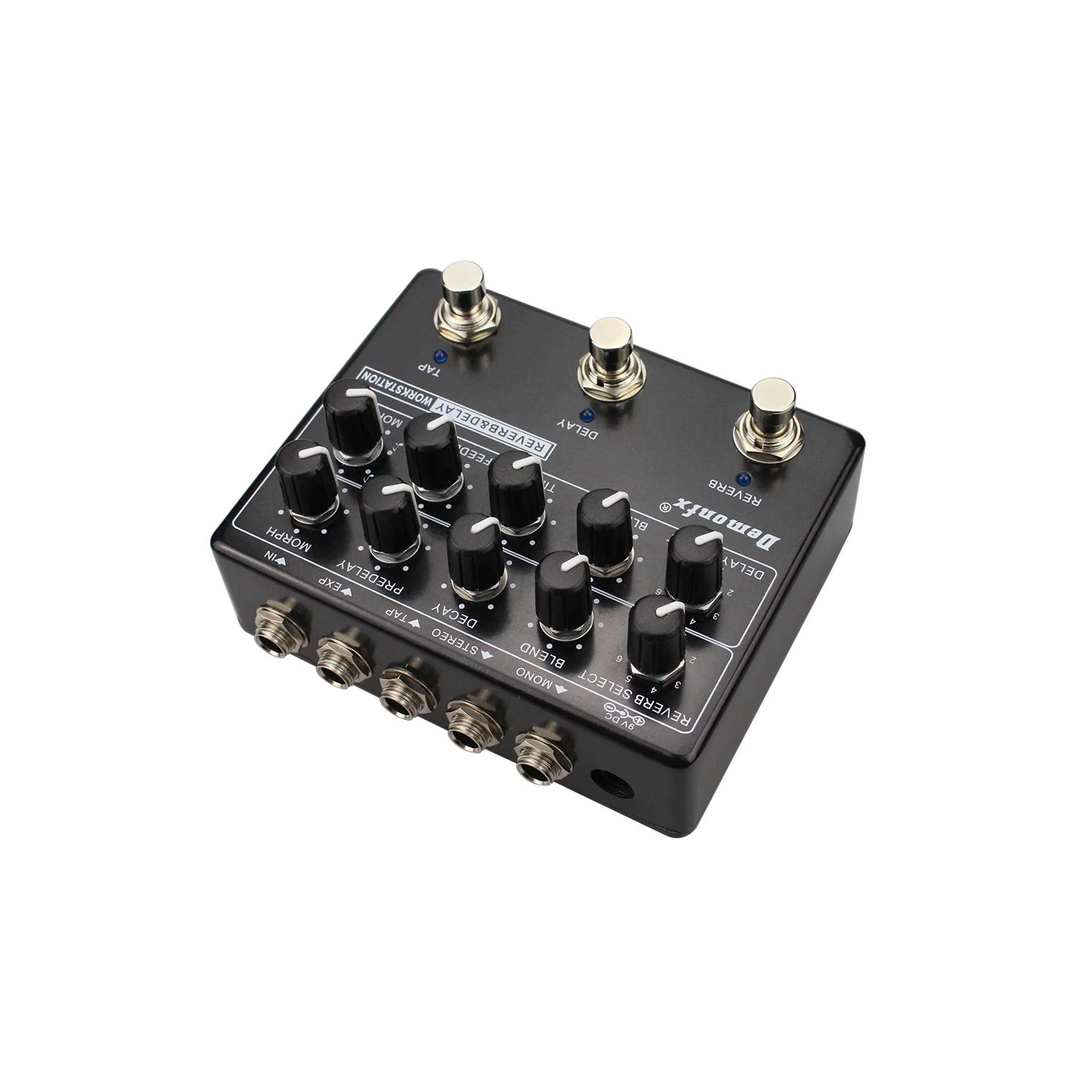 Demonfx RDW Reverb Delay Workstation Guitar Effect Pedal Multi Effects