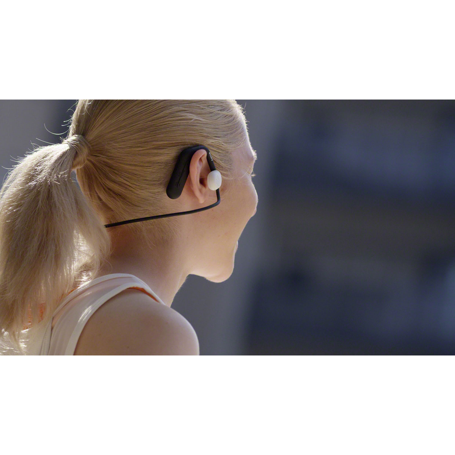 Sony Float Run Off-Ear Wireless Headphones - Black