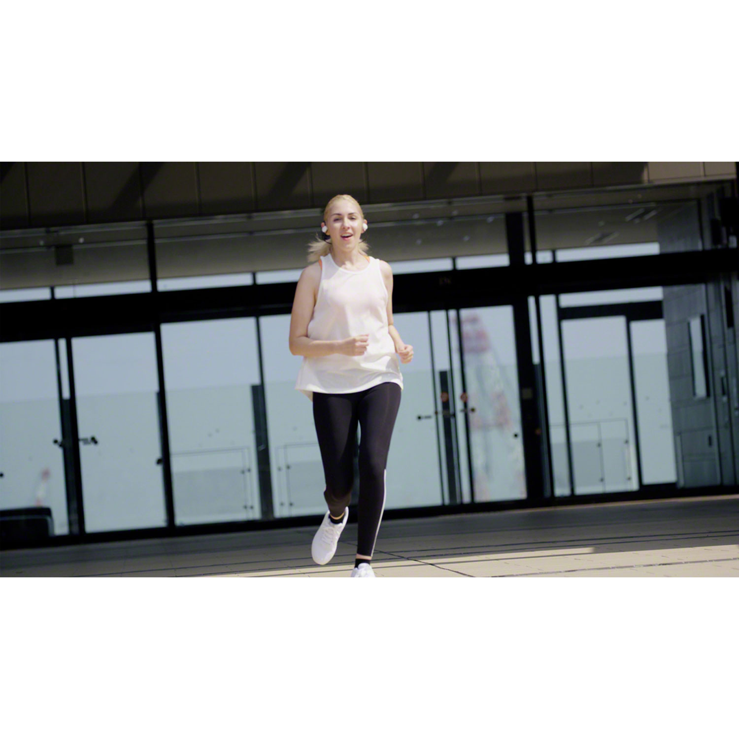 Sony Float Run Off-Ear Wireless Headphones - Black