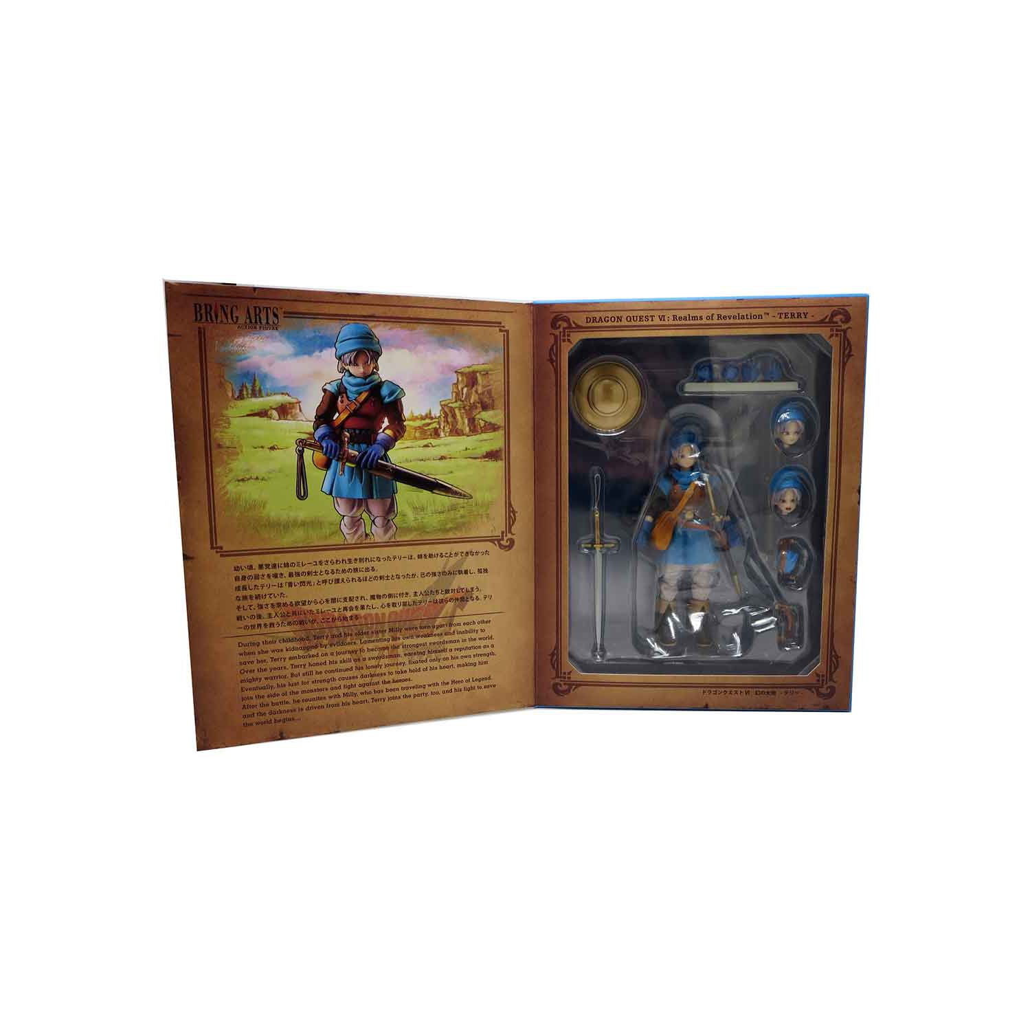 Dragon Quest Realms of Revelation 6 Inch Action Figure Bring Arts - Terry