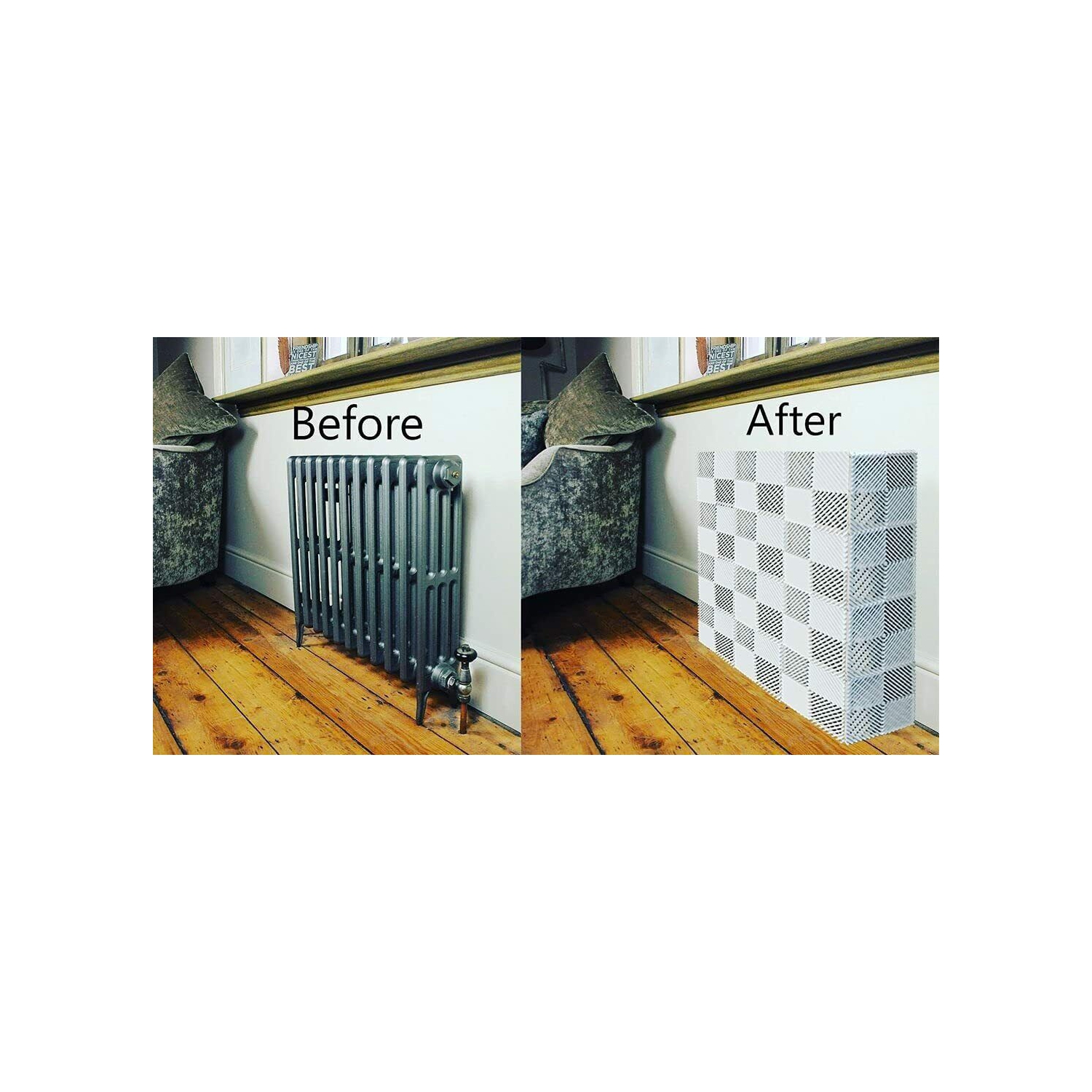 Ready Covers EZ Vented Radiator Protective Heating Connect Cover