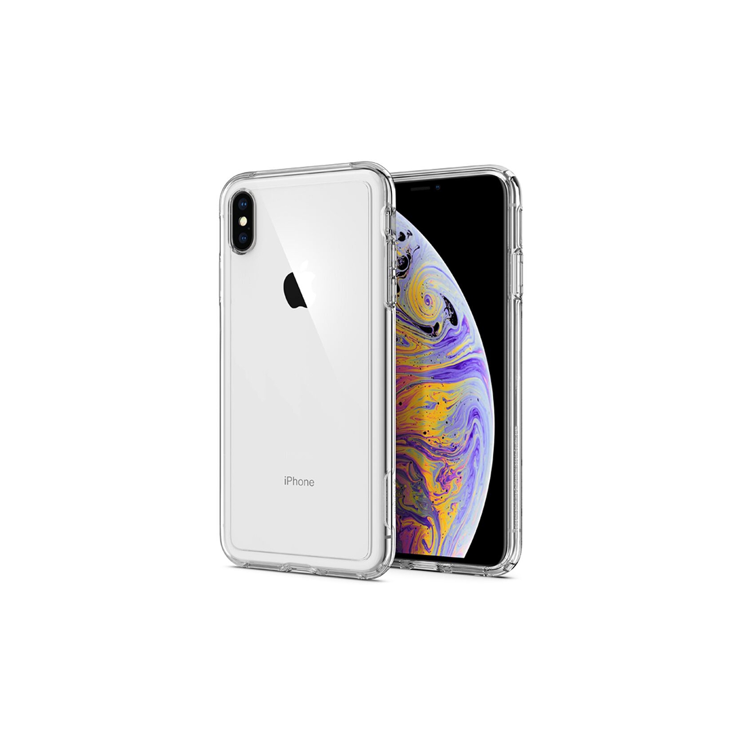 Spigen Slim Armor Crystal Case for iPXs Max - Crystal Clear