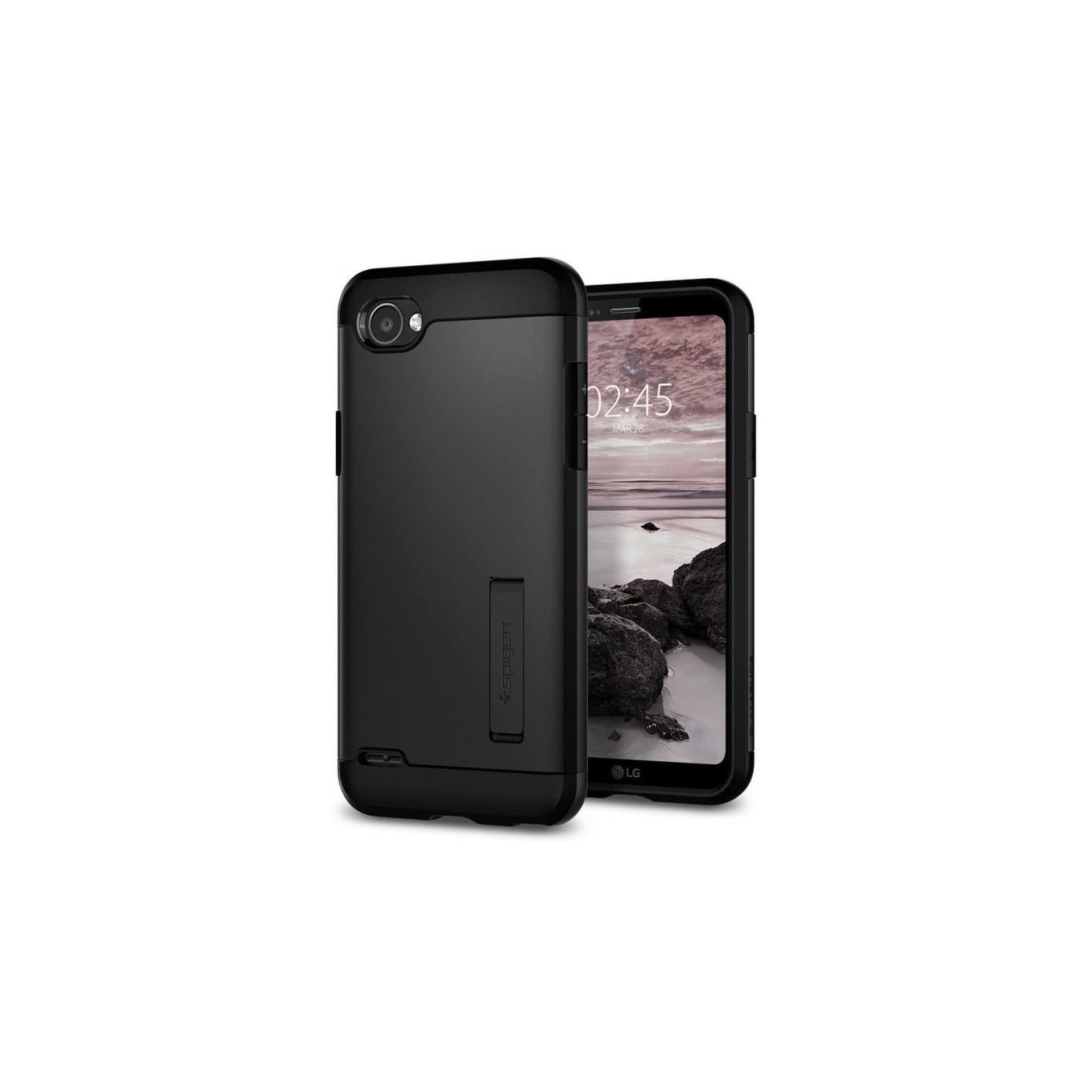 Spigen Slim Armor Case for LG Q6 - Black