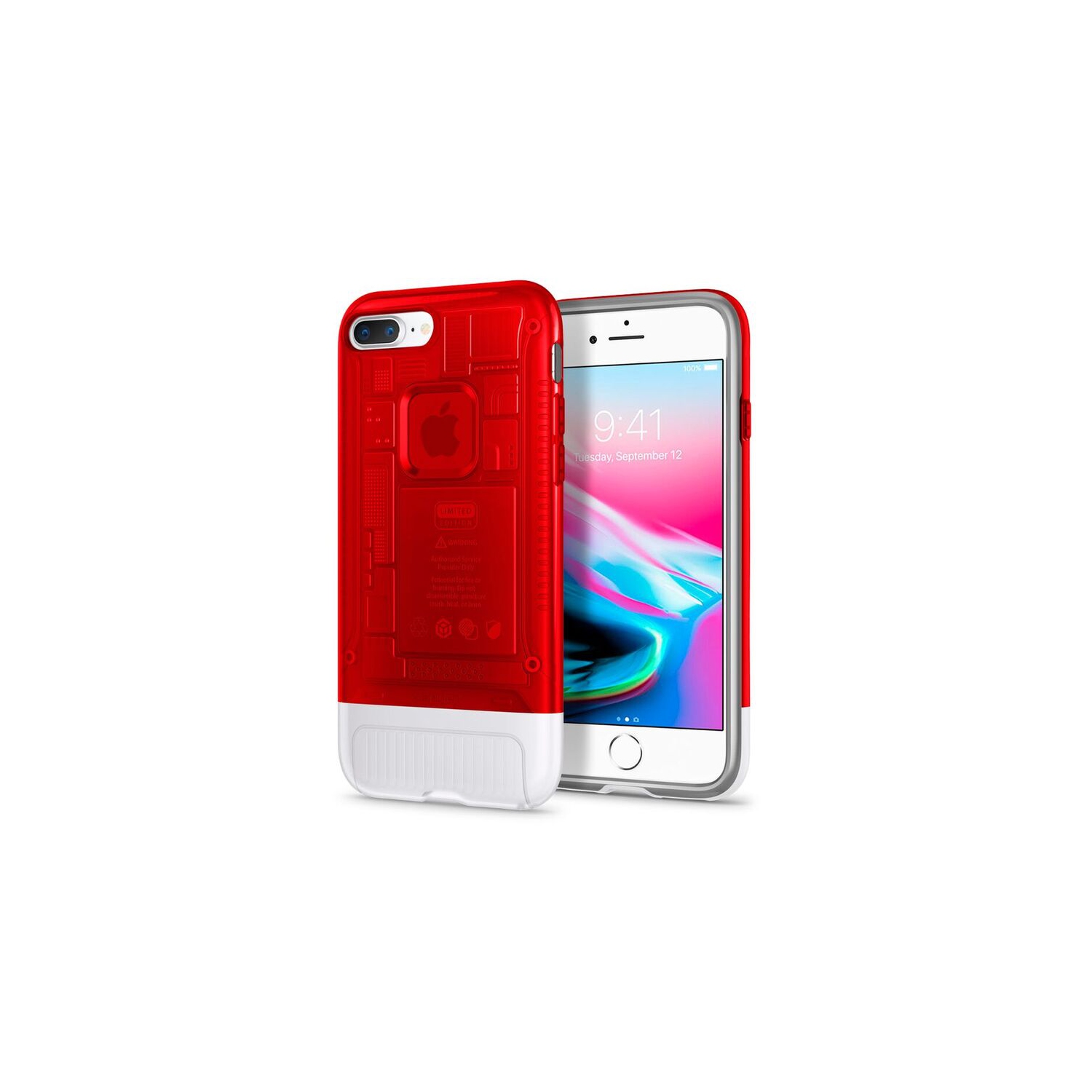 Spigen Classic C1 for iP8 Plus - Ruby