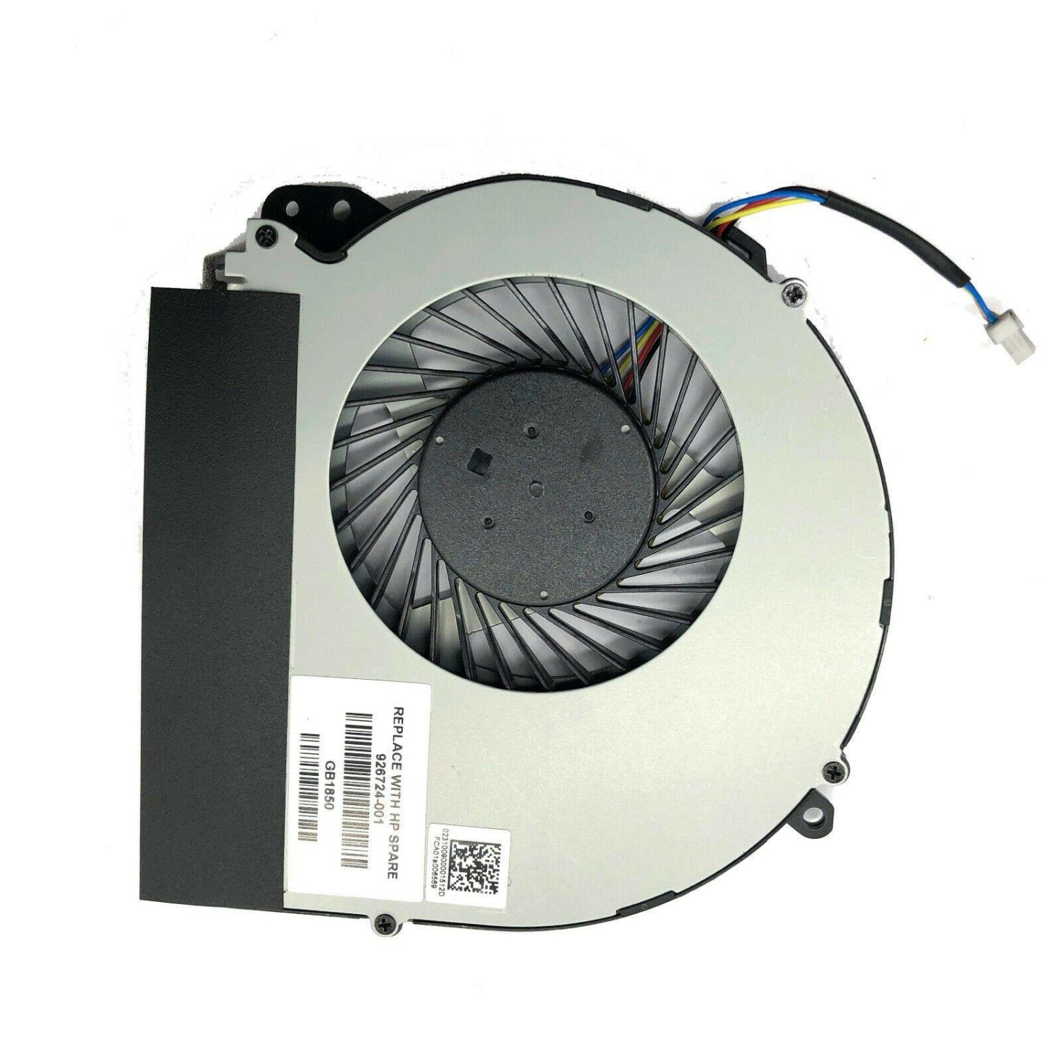 High-Performance HP Envy 17-BW CPU Cooling Fan - Model 926724-001