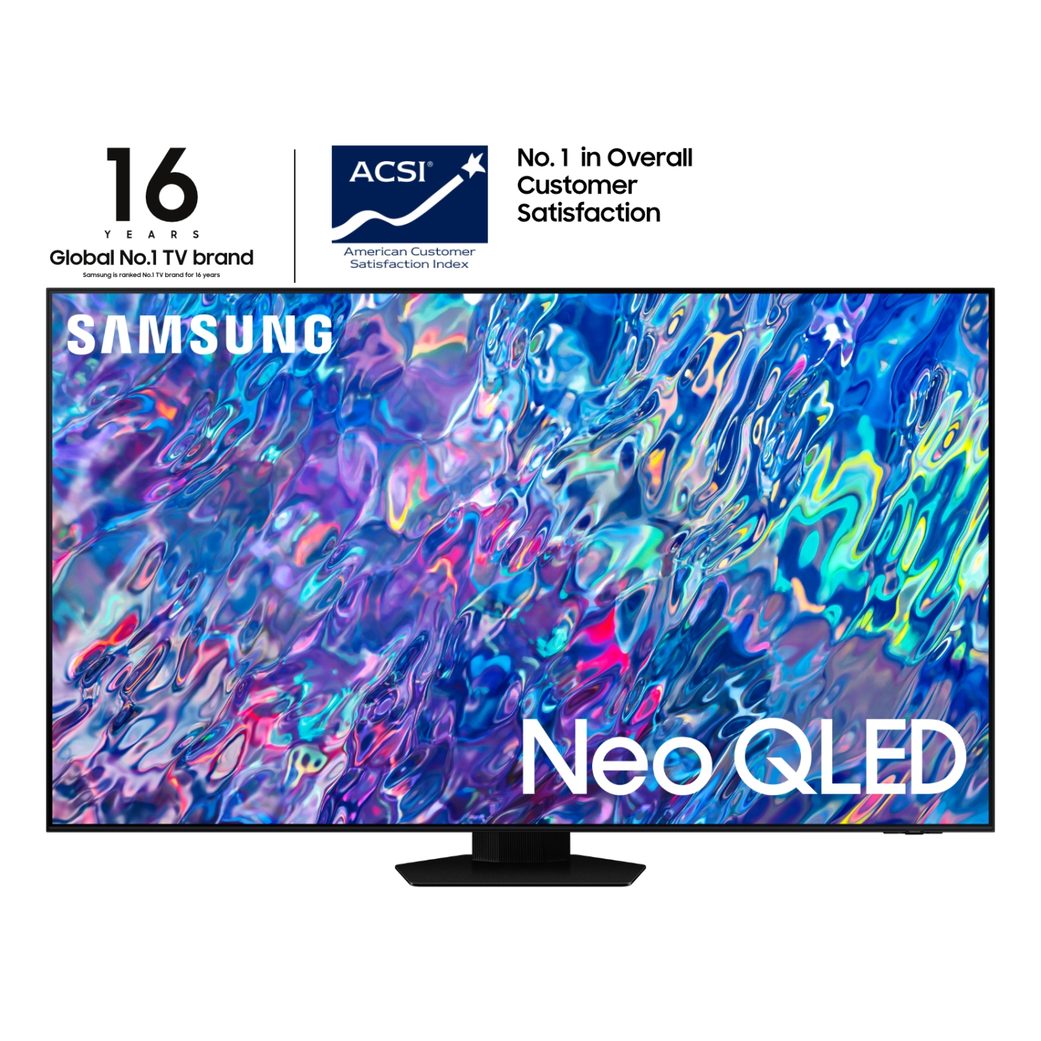 Refurbished (Good) - SAMSUNG QN55QN85B 55" CLASS QN85B NEO QLED 4K SMART TV (2022)