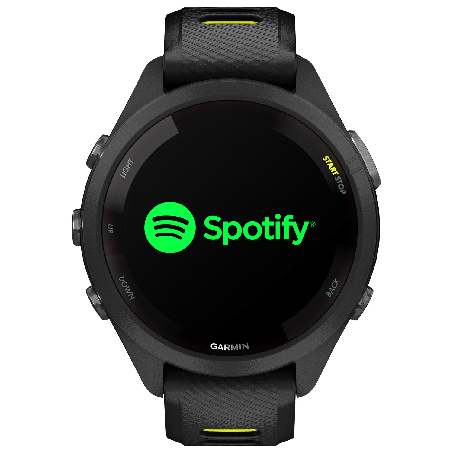 Garmin Forerunner 265S 42mm Bluetooth Running Smartwatch - Black/Amp Yellow