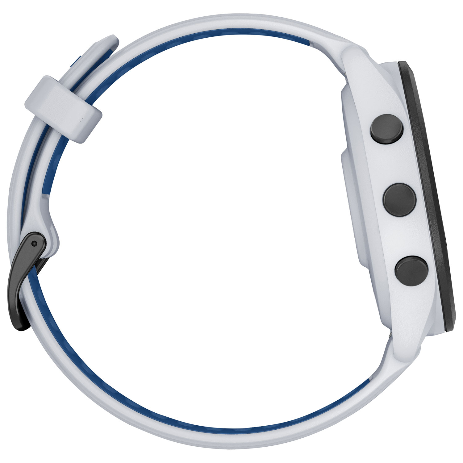 Garmin Forerunner 265 46mm Bluetooth Running Smartwatch - Whitestone/Tidal Blue