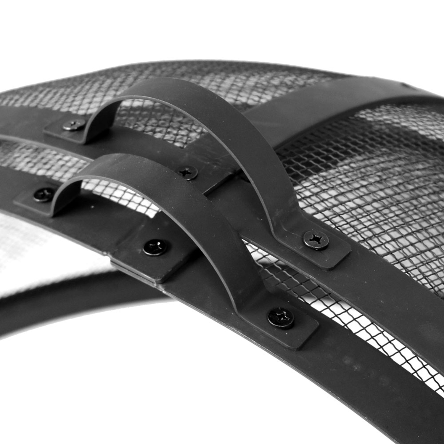 Sunnydaze 40 in Easy Access Steel Fire Pit Spark Screen