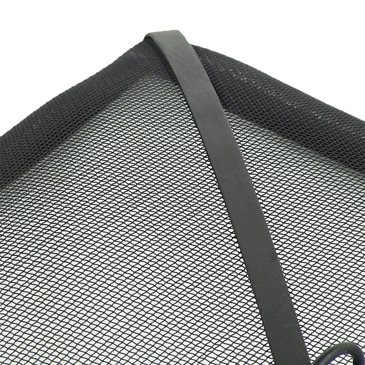 Sunnydaze 31 in Square Steel Mesh Fire Pit Spark Screen