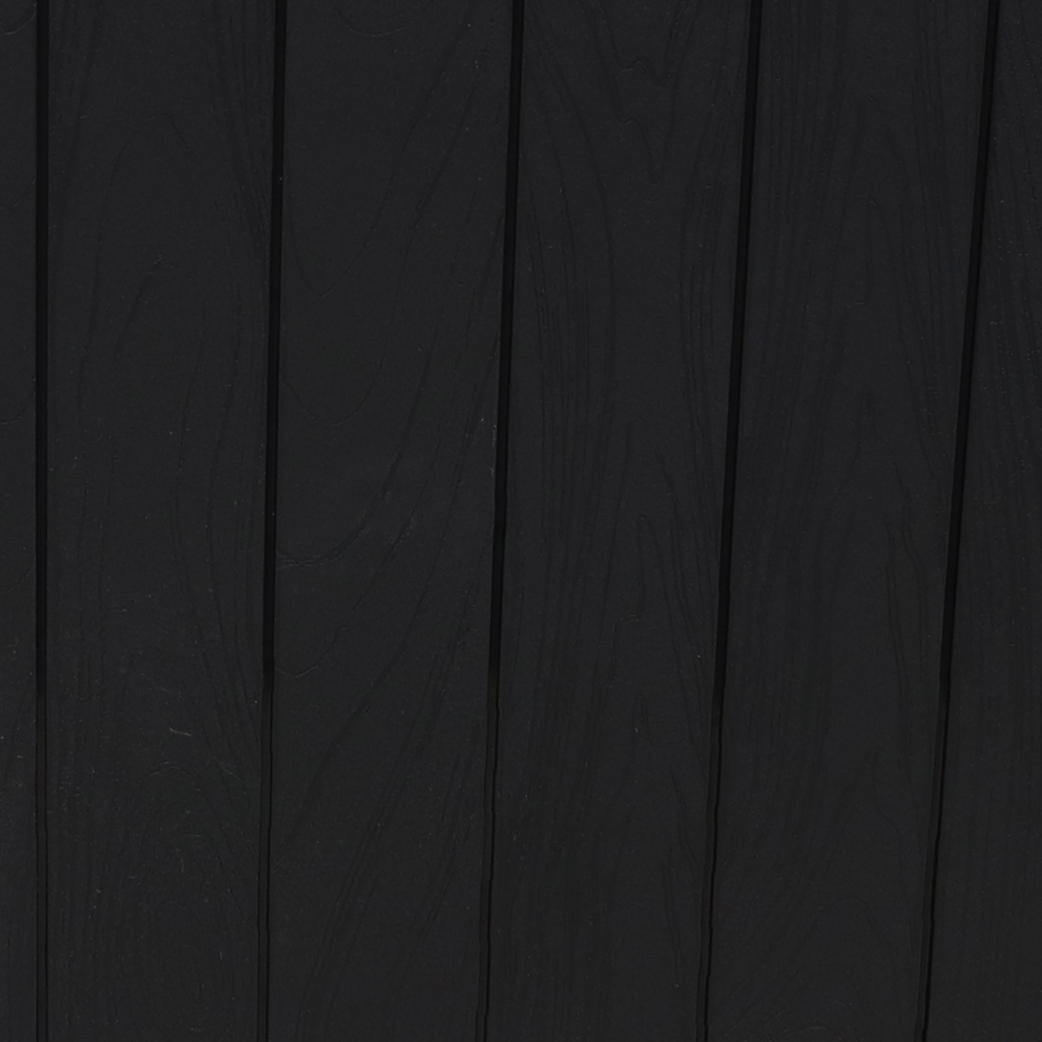 Sunnydaze 32 gal Faux Wood Plastic Outdoor Storage Box - Phantom Gray