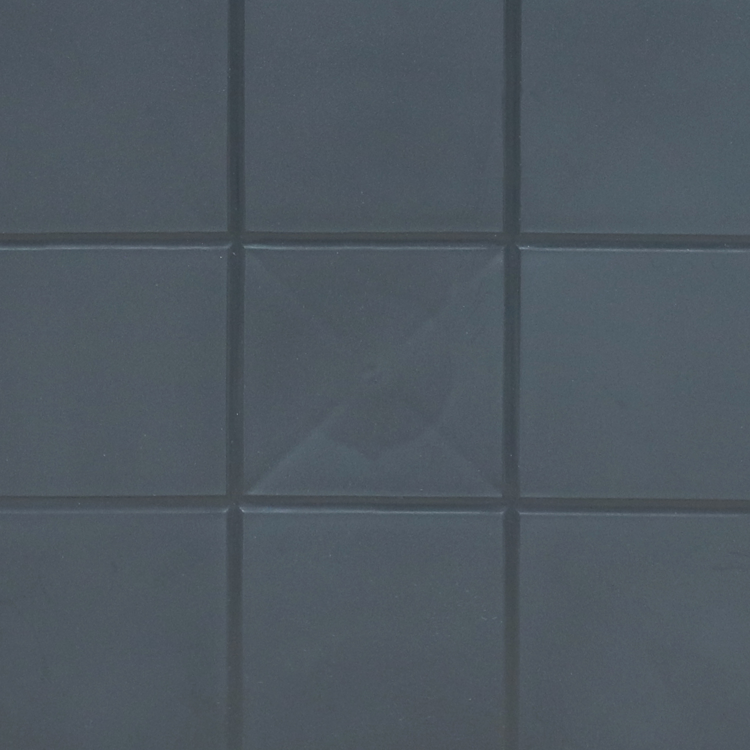 Sunnydaze 18.5 in Plastic Square Patio Side Table - Gray - Set of 2