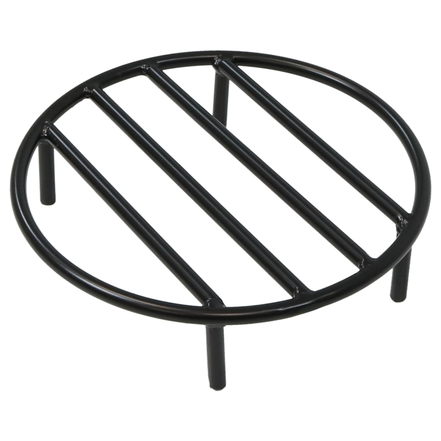 Sunnydaze 12 in Steel Round Outdoor Fire Pit Grate with Heat Resistance