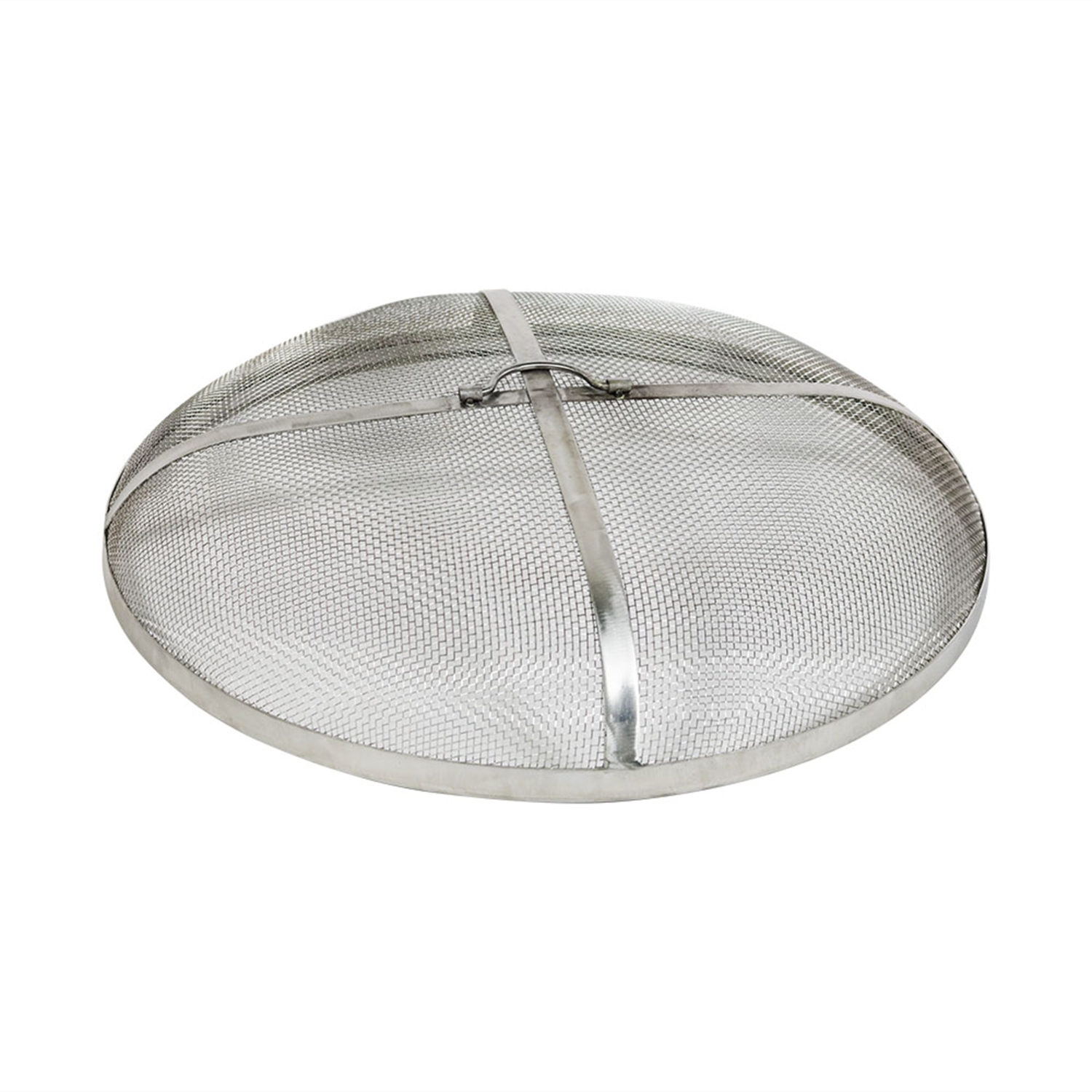 Sunnydaze 36 in Round Stainless Steel Fire Pit Spark Screen