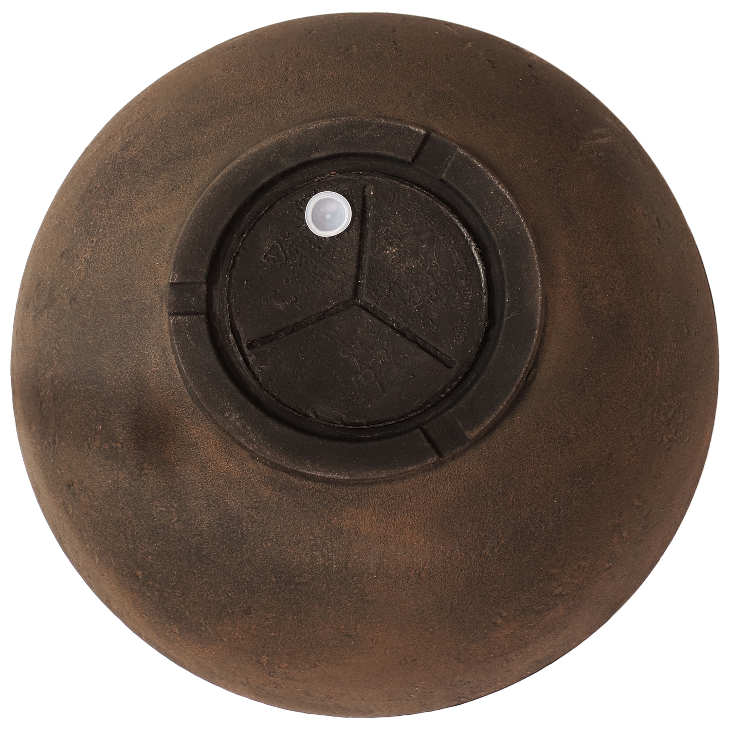 Sunnydaze 20.75 in Percival Round Polyresin Planter - Sable Finish - 4 pk