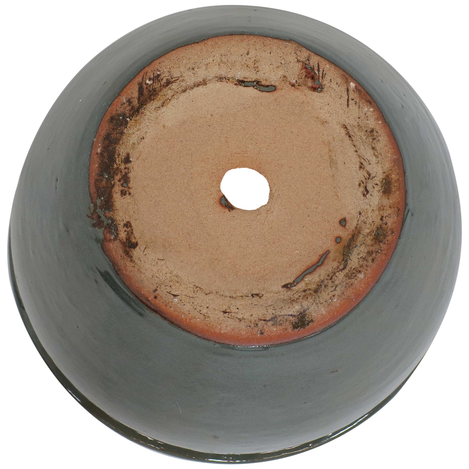 Sunnydaze 12 in Chalet Glazed Ceramic Planter - Gray - Set of 2