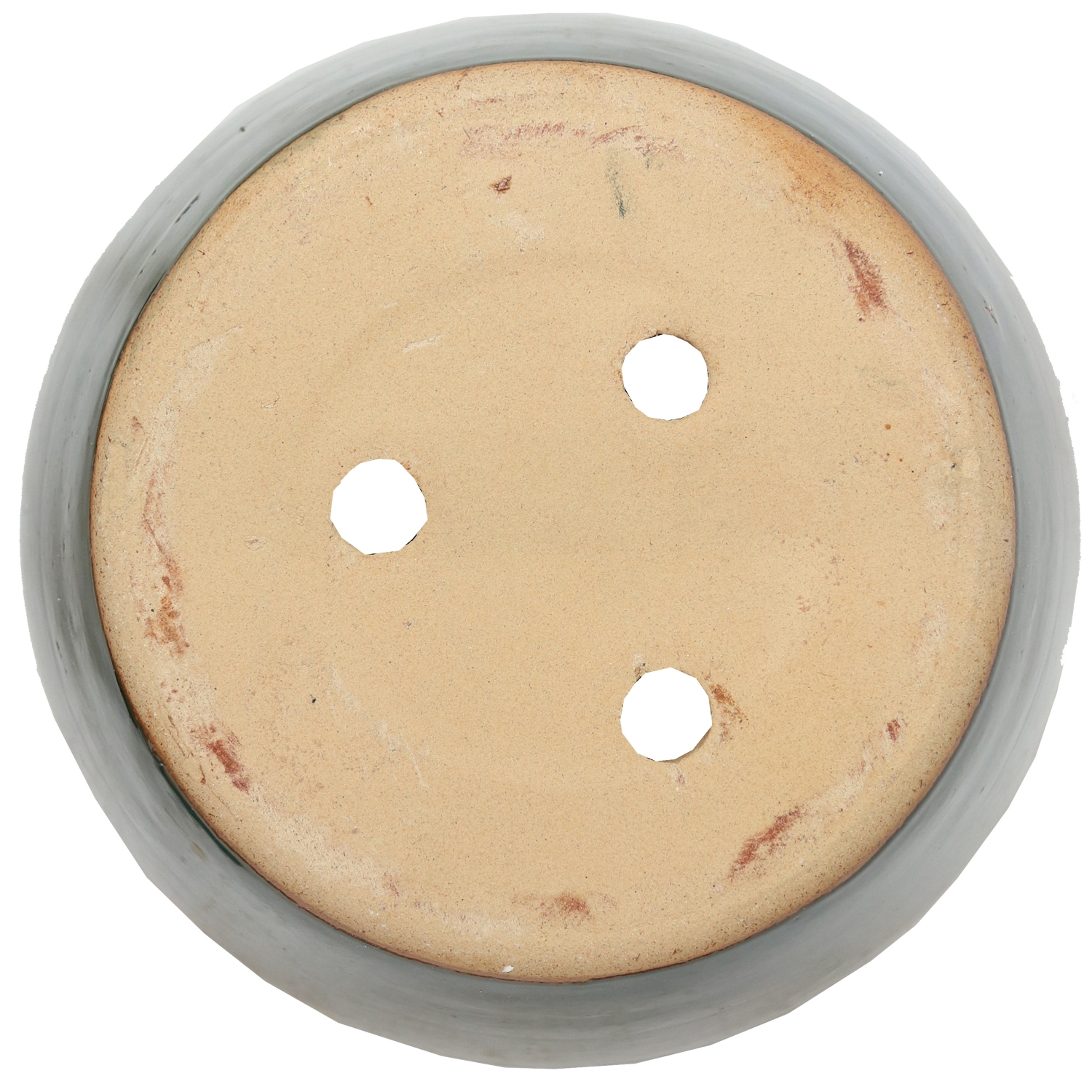 Sunnydaze 15 in Chalet High-Fired Glaze Ceramic Planter - Forest Lake Green