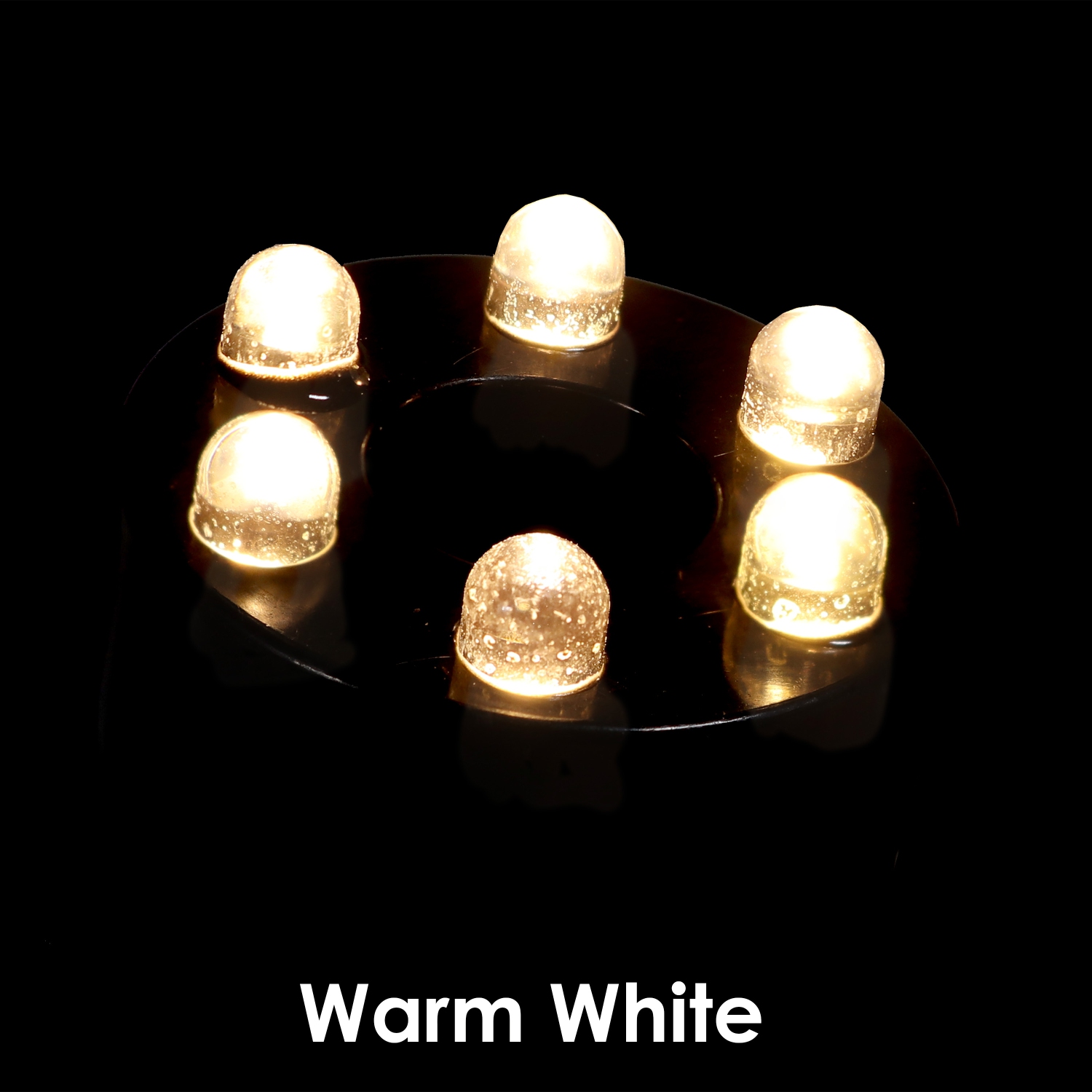 Sunnydaze 200 GPH 12V Electric Fountain Pump with 6 White Lights