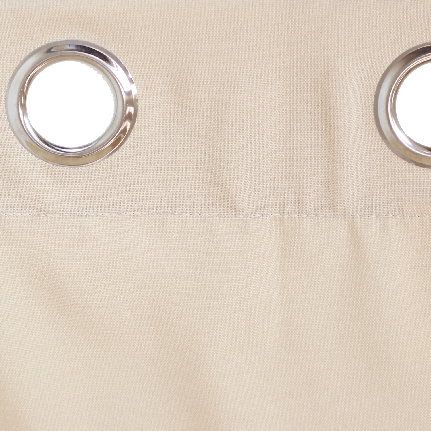 Sunnydaze Modern Outdoor Curtain Panel - Beige - 52 in x 96 in