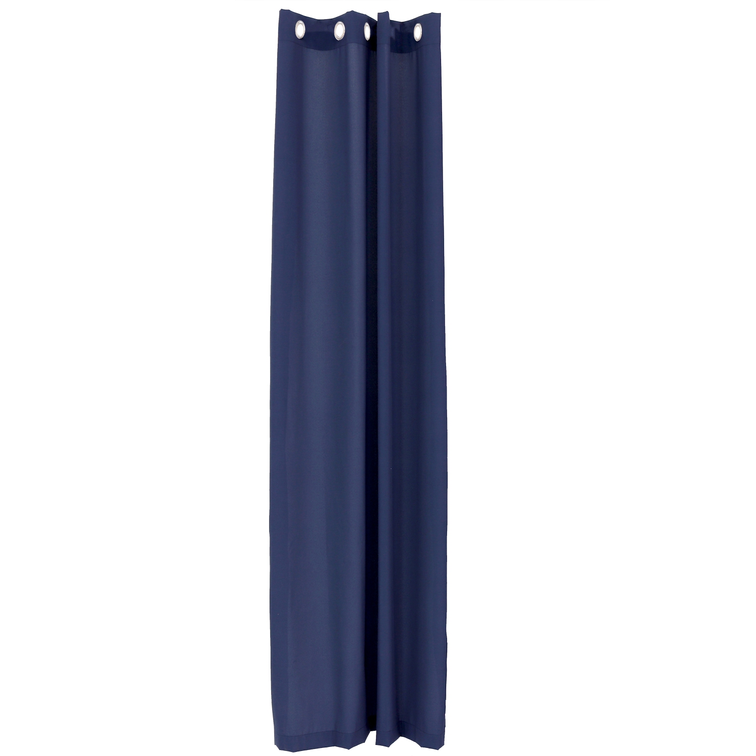 Sunnydaze Modern Outdoor Curtain Panel - Blue - 52 in x 96 in