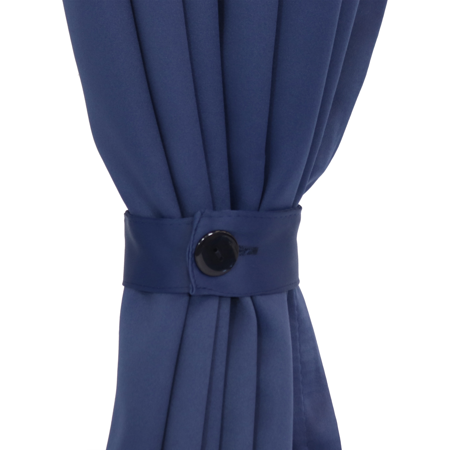 Sunnydaze Modern Outdoor Curtain Panel - Blue - 52 in x 96 in