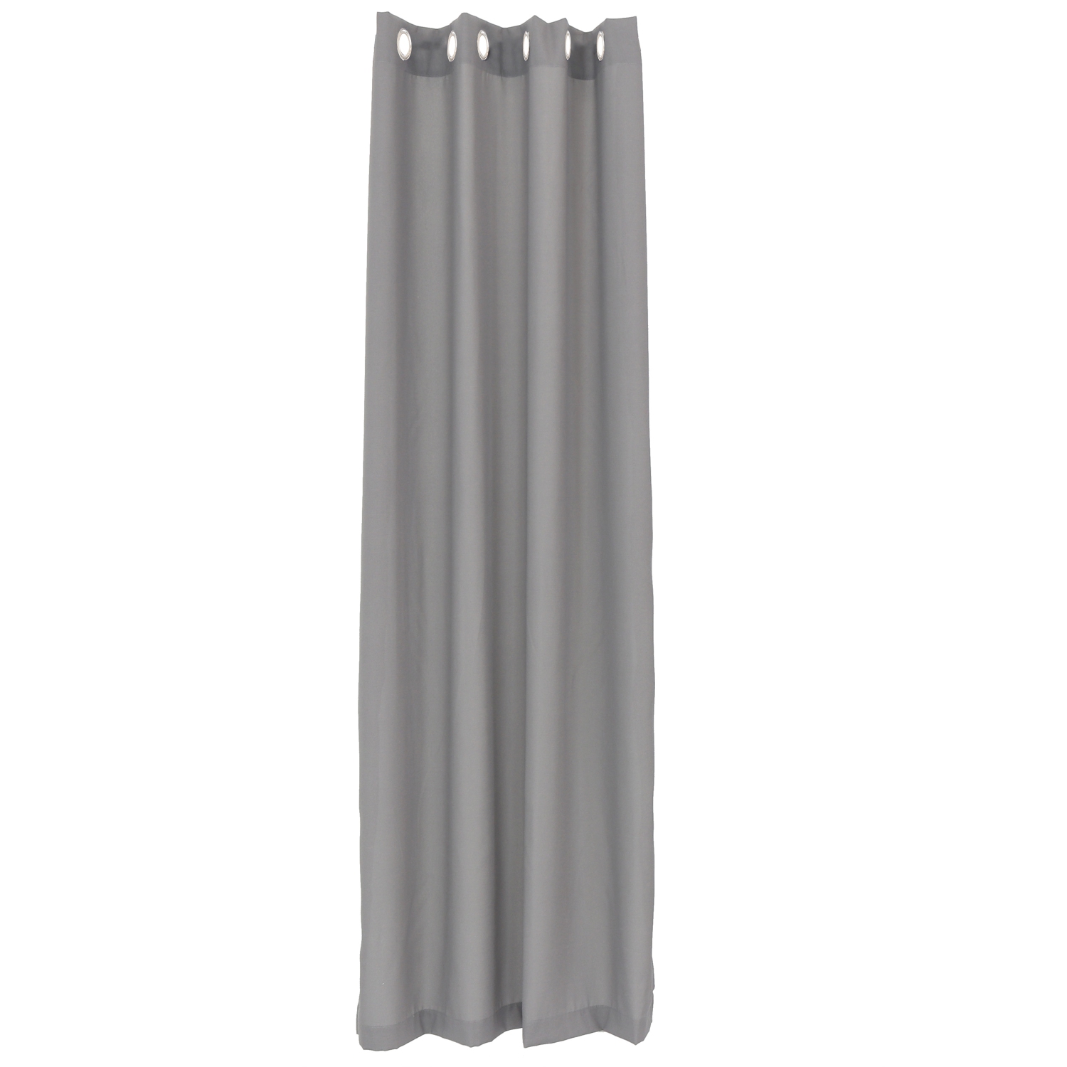 Sunnydaze Simple Outdoor Curtain Panel - Gray - 52 in x 84 in