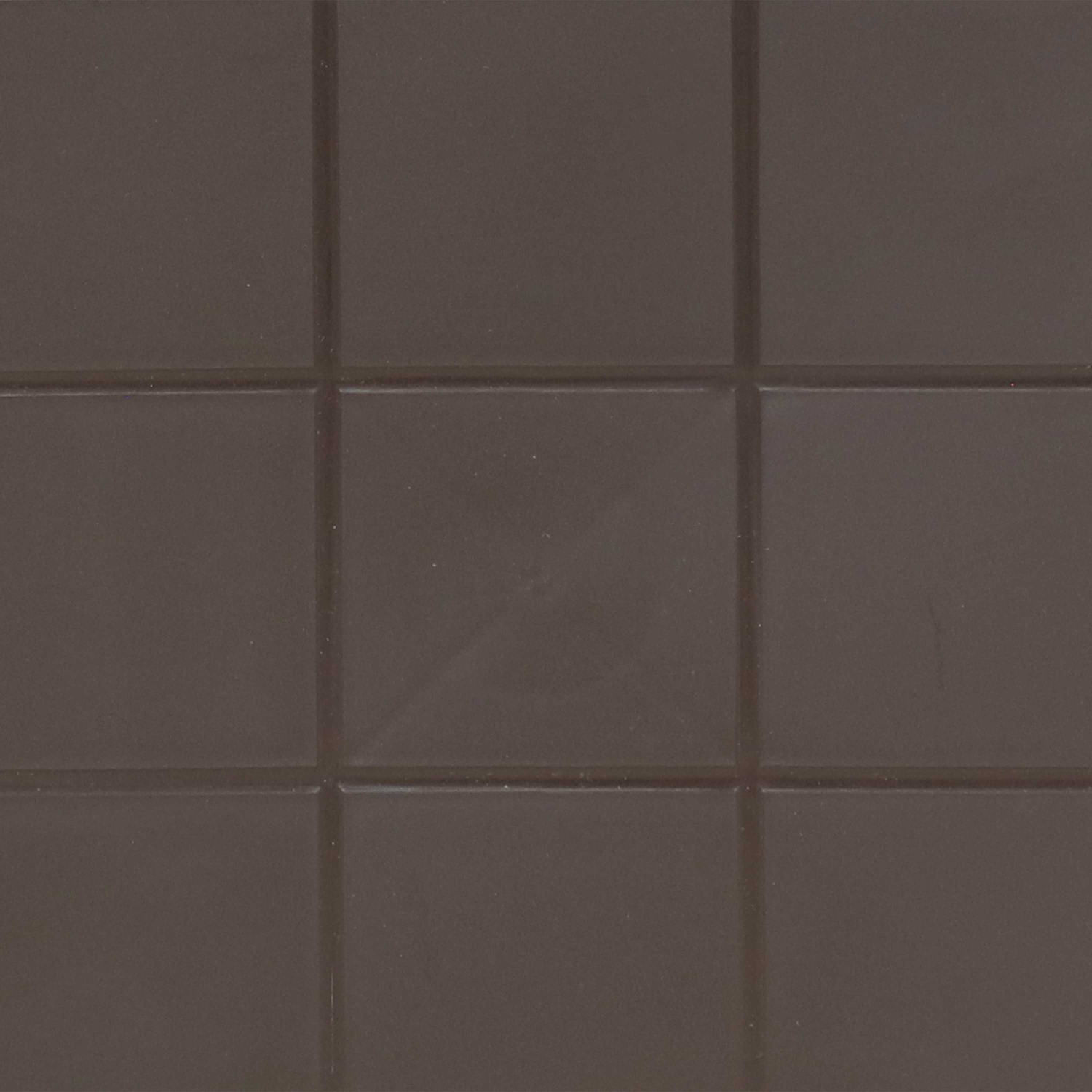 Sunnydaze 18.5 in Plastic Square Patio Side Table - Brown