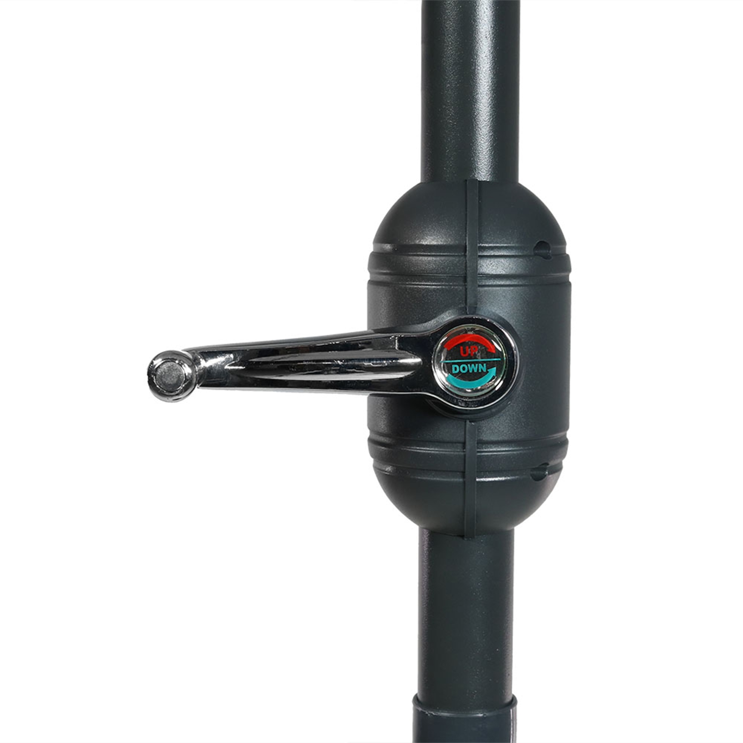 Sunnydaze 9 ft Aluminum Patio Umbrella with Tilt and Crank - Catalina Beach