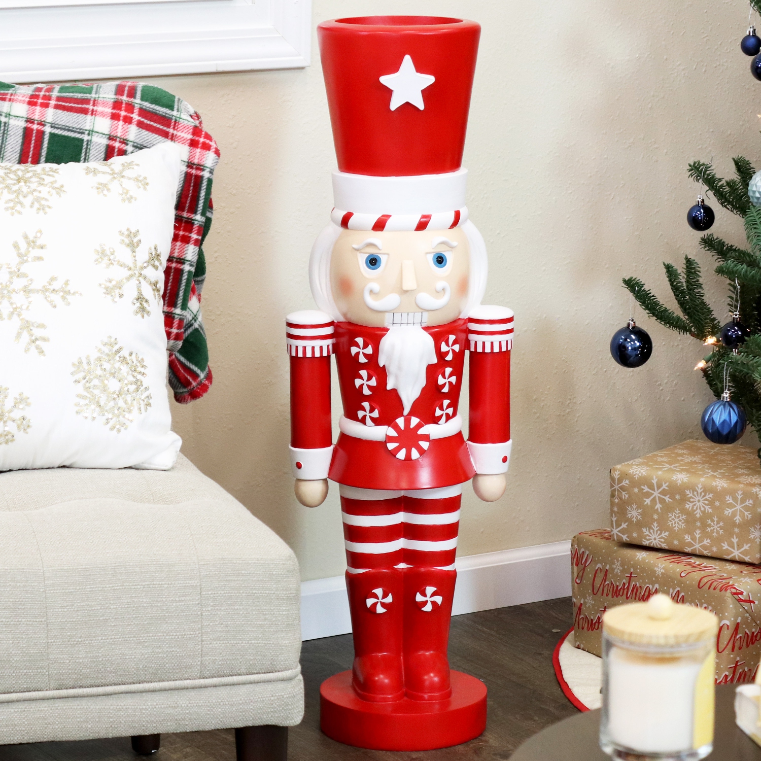 Sunnydaze Alfonso the Noble Indoor/Outdoor Nutcracker Statue - 36 in