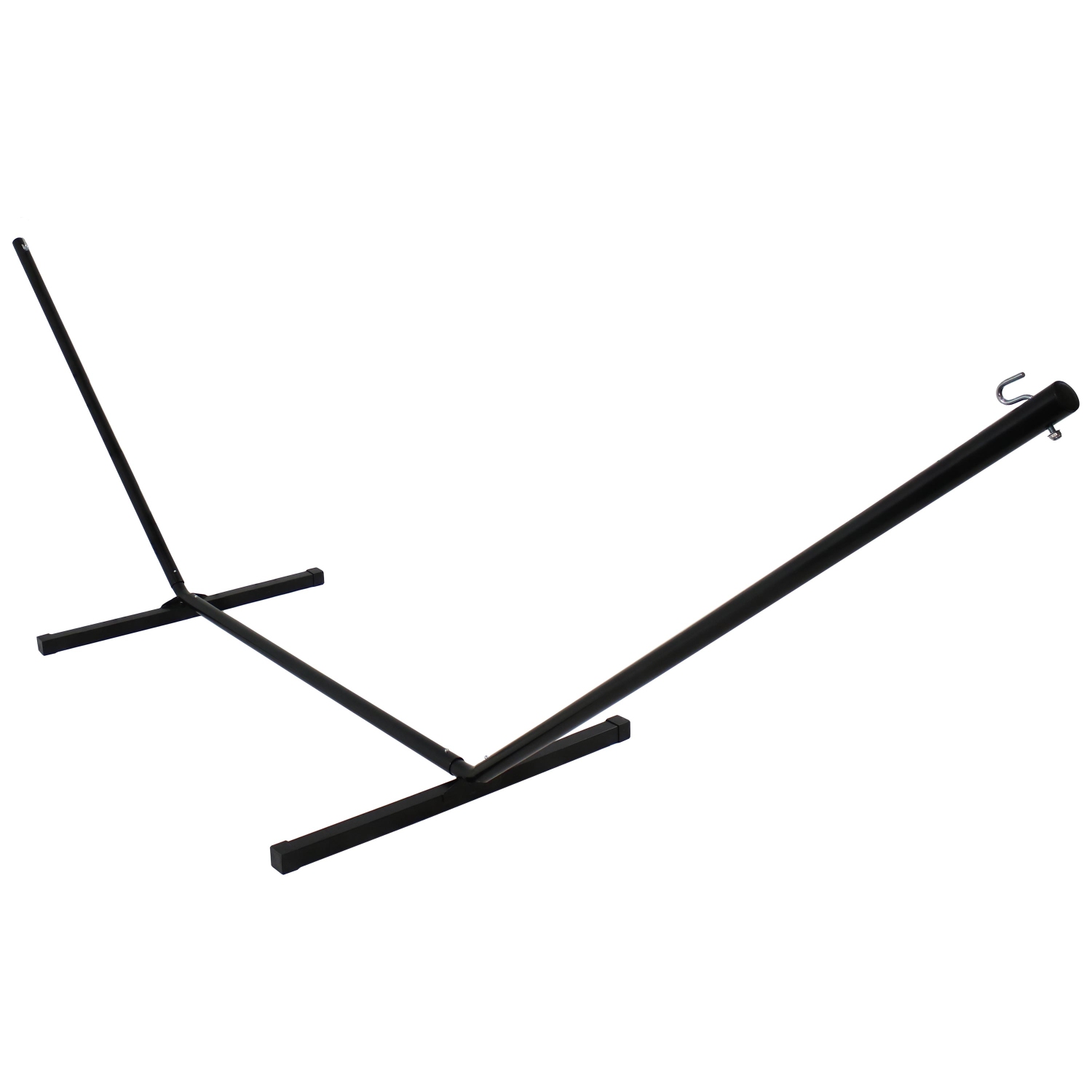 Sunnydaze Powder-Coated Steel Beam Construction Hammock Stand - 12 ft