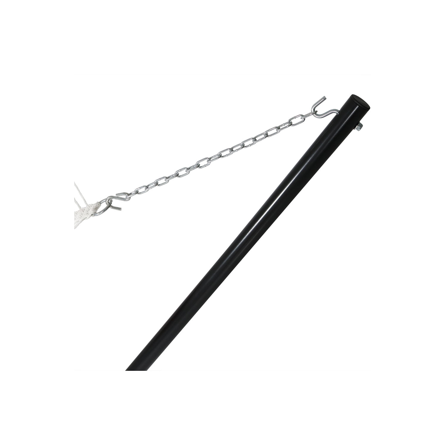 Sunnydaze 2-Person Quilted Fabric Hammock with Steel Stand - Catalina Beach