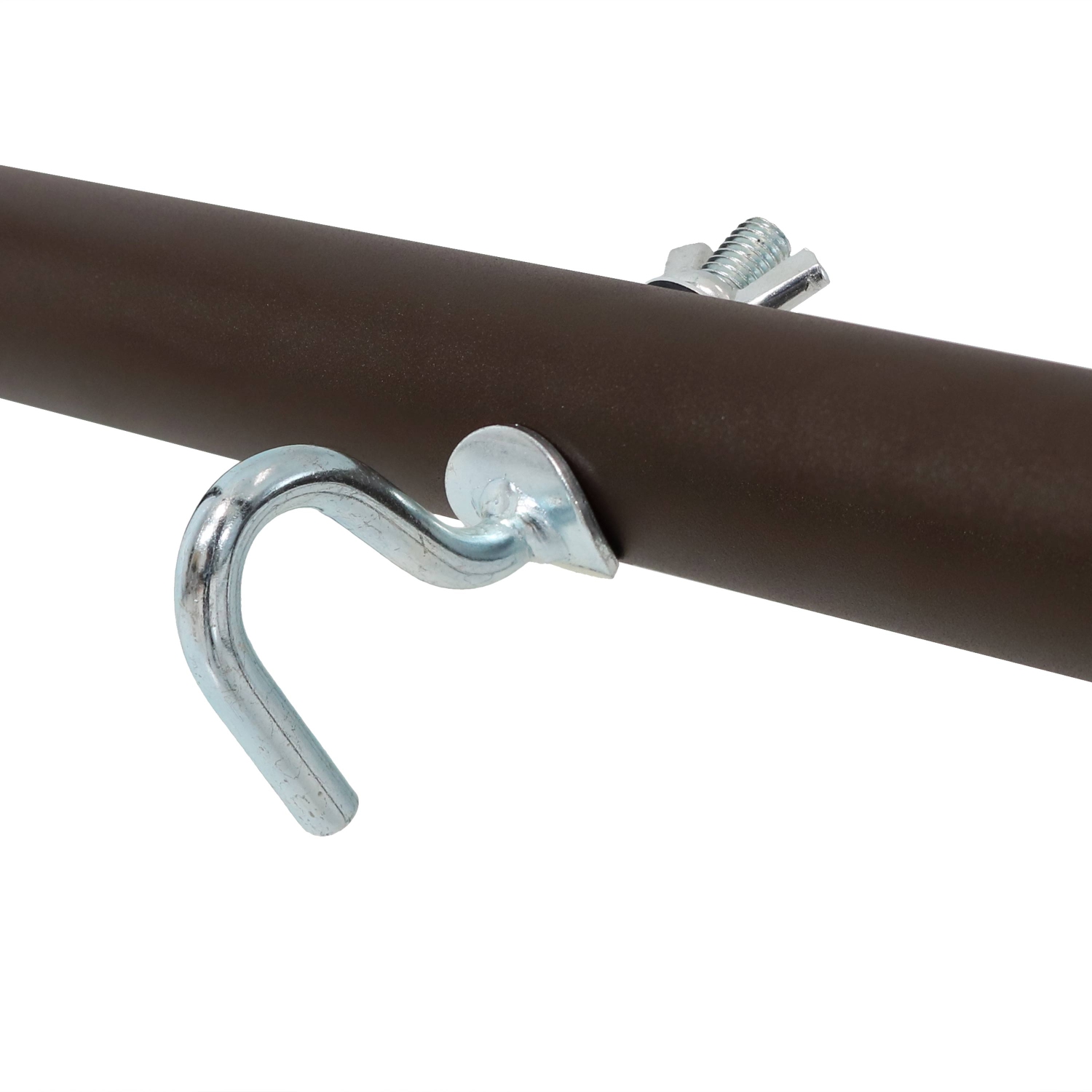 Sunnydaze Powder-Coated Steel Universal Hammock Stand - Bronze - 124 in