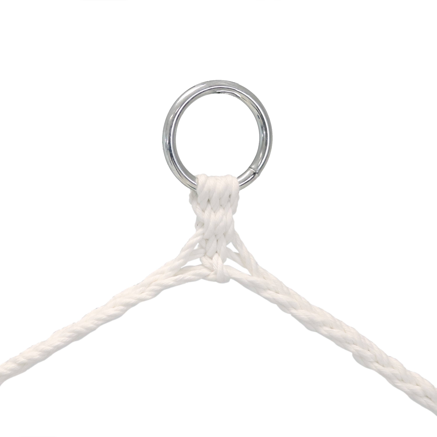 Sunnydaze Polyester Fabric Victorian Hammock Chair with Cushion - Navy Blue