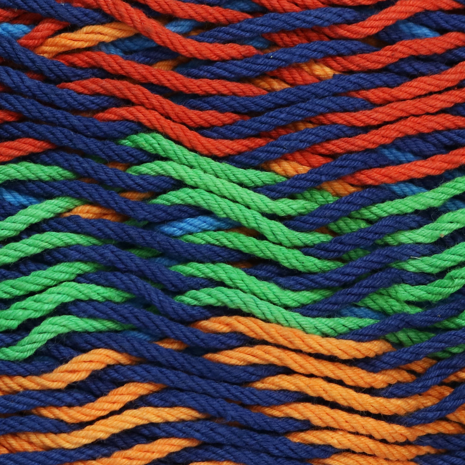 Sunnydaze 2-Person Cotton and Nylon Woven Fabric Hammock - Multi-Color