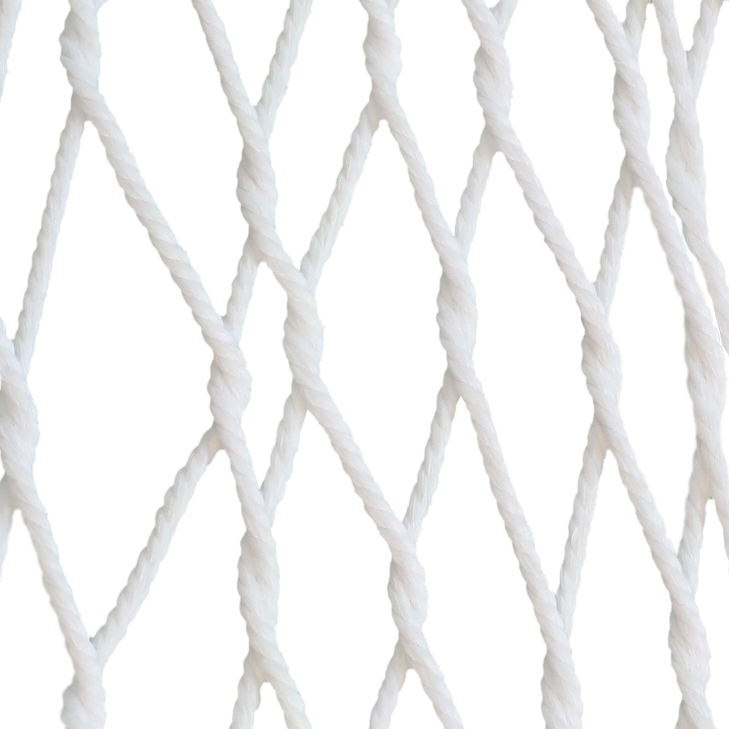 Sunnydaze Large Polyester Rope Hammock with Spreader Bar and Pillow - White