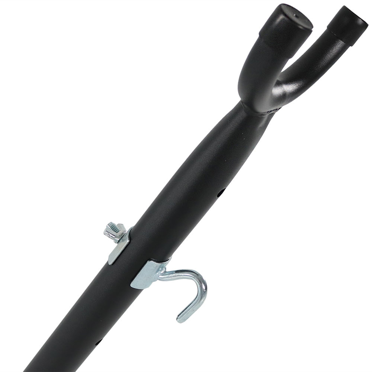 Sunnydaze Steel Hammock Stand with Carrying Case - Black - 100 in