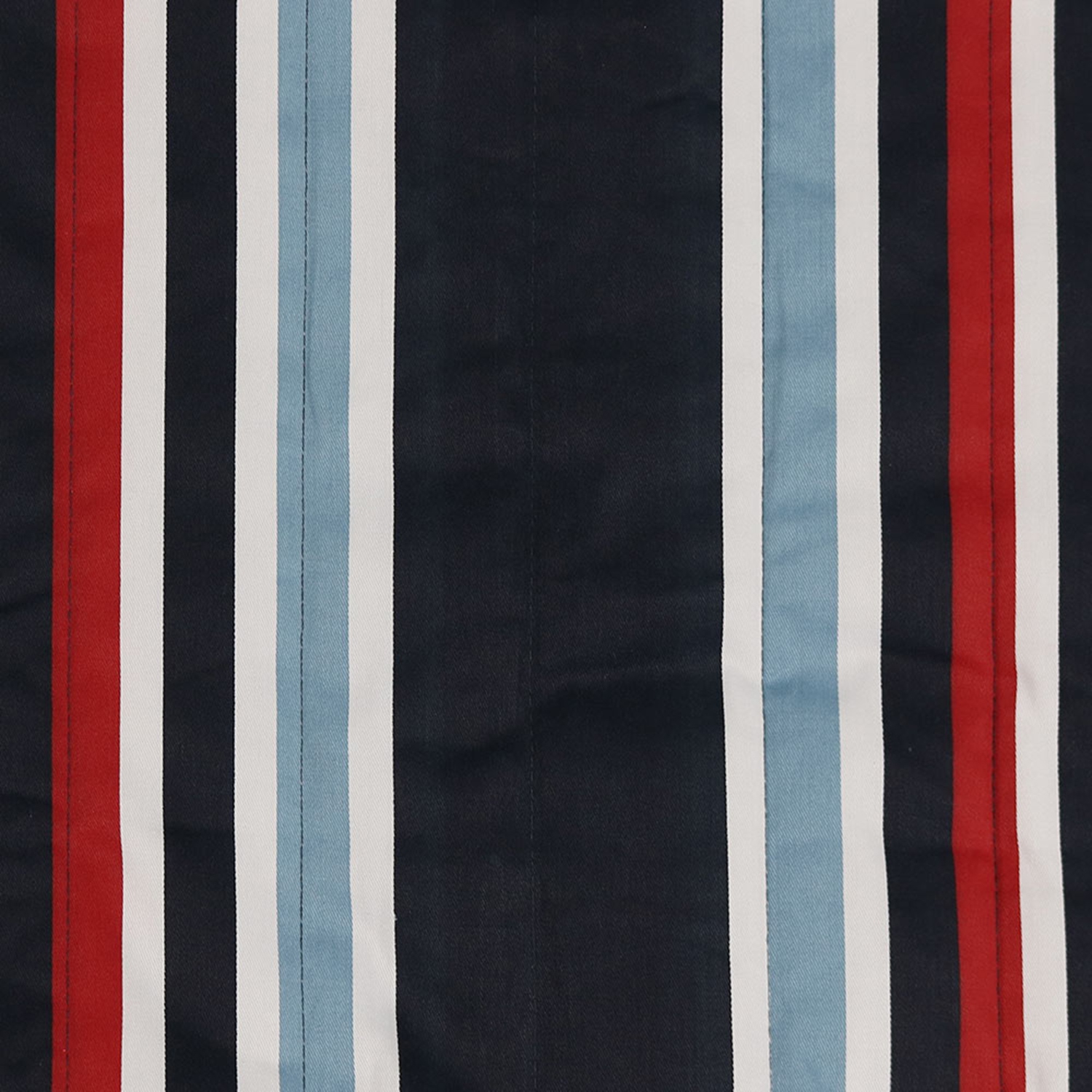 Sunnydaze Large Quilted Fabric Hammock with Spreader Bars - Nautical Stripe