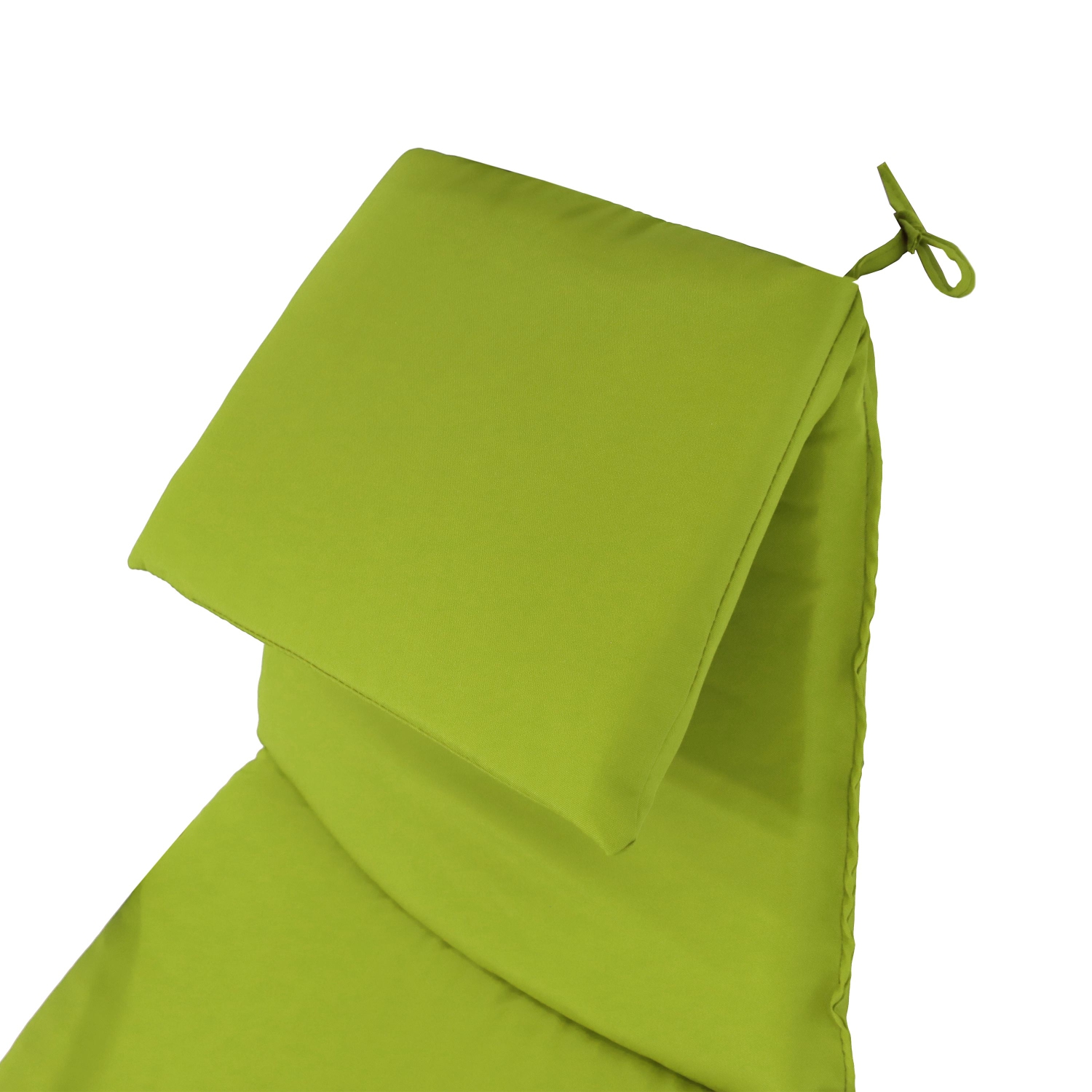 Sunnydaze Outdoor Hanging Lounger Replacement Cushion and Umbrella - Green